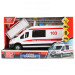 Машина пластик свет-звук FORD TRANSIT СКОРАЯ 22,5 см, двери, 4 кнопки, кор. Технопарк