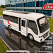 Автобус металлический 23x6,5x8,5см арт.cz 211A белый