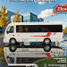 Автобус металлический 23x6,5x8,5см арт.cz 211A белый