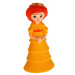 339870 Игрушка для ванны, Царевны Варвара, 10см в сетке КАПИТОШКА
