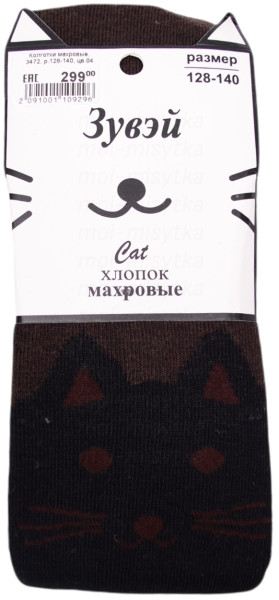Колготки махровые, 3472, р.128-140, цв.04