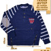 Толстовка для мальчика, футер 2х нитка без начёса, арт.825 р.122 тёмно-синий (49х38х52)