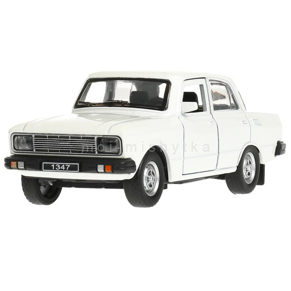 Машина металл азлк ретро-модель 2140sl, 12,5 см, инерция, белый Технопарк