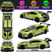 Машинка метал. Kinsmart Bentley Continental GT3 1/38 KT5417D (зеленый)