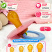 Мой малыш - 11709 Соска пустышка латексная круглая, р.1 0 мес.+ (розовый, голубой)