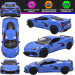 Машинка метал. Kinsmart 2021 Corvette 1/36 KT5432 (синий)