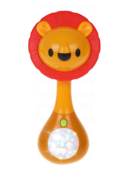 Музыкальная игрушка "Львёнок", свет, музыка, звуки, батарейки 3xAG13