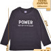 Лонгслив для мальчика, арт.6075 р.110 графитовый, power (43х31х37)