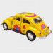 1967 Volkswagen Classical Beetle w/ printing 1/32 KT5057F (желтый)