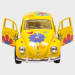 1967 Volkswagen Classical Beetle w/ printing 1/32 KT5057F (желтый)