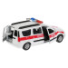 Машина металл LADA LARGUS СКОРАЯ, 12 см, двери, багаж., инерц., кор. Технопарк