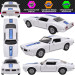 Машинка метал. Welly 1972 Pontiac Firebird арт 43735 ( фирма WELLY ) 1/34-39 (белый)