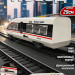 Поезд "Скоростной" 1:16 (свет, звук) в коробке, арт.971