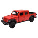 Машинка метал. Welly 020 Jeep Gladiator арт 43788 ( фирма WELLY ) 1/34-39 (красный)