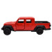 Машинка метал. Welly 020 Jeep Gladiator арт 43788 ( фирма WELLY ) 1/34-39 (красный)