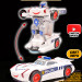 Музыкальная игрушка, машина автобот, арт.yj 388-71