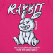 Комплект для девочки (футболка и шорты) 0005FSHD rabbit фуксия