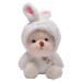 Мягкая игрушка Мишка в костюме зайчика, арт.4128, 22см