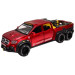 Игрушка пикап, машина pickup design, 3 оси, красный, матовый (21х8х6,330г)