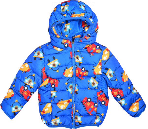 Куртка Машинки Fly Duck син. р.80
