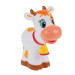 232393  ИГРУШКА ПВХ "ИГРАЕМ ВМЕСТЕ" БЫЧОК В СЕТКЕ (РУСС. УП.) в кор.96шт