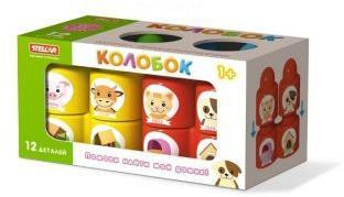 Конструктор Колобок. Игра "Помоги найти мой домик"